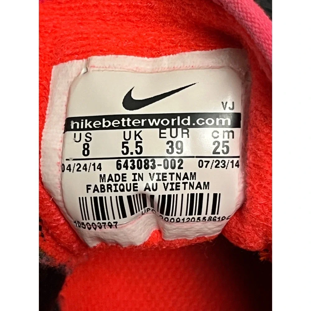 Nike In-Season TR 3 Womens Training Shoes Black Red 643083-002 Size 8